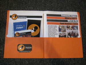 Team Neutrino sponsor folder